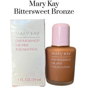 Mary Kay Day Radiance Oil-Free Foundation Bittersweet Bronze #6354. 1 FL OZ/29ml
